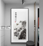 水墨竹子装饰画 竹子装饰画