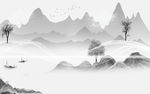 最 新唯美山水画 tif分层