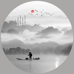 水墨山水