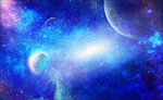 蓝色星空