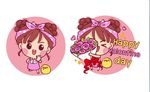 卡通美女
