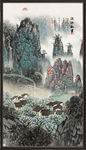 山水画国画山水画