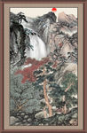 巨幅山水画