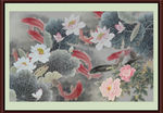 国画荷花