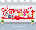 民族团结文化墙