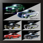 矢量手绘都市流行机车系列