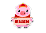 生日快乐举牌