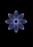 渐变花纹