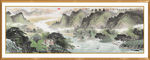 山水画水墨山水画 意境山水画