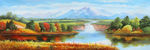 山水风景油画