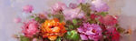 花卉油画横幅