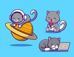 卡通猫咪