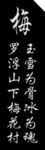 梅灰度图