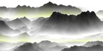 水墨山水画