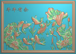 精雕图 荷花