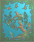 精雕图 梅兰竹菊