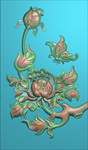 精雕图 牡丹花