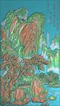 精雕图 山水