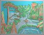 精雕图 松树