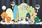 森林动物宝宝宴设计