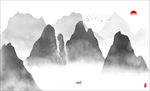 水墨山水