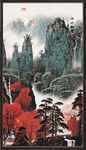 玄关山水画