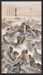 长城 国画长城 长城国画