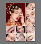 纹绣挂画海报