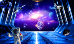 宇宙星空3D立体画