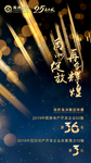 奢侈大气地产品牌热销底纹海报