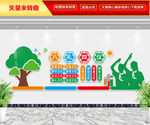 校园八礼四仪文化墙