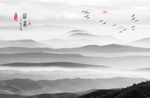 新中式山水画