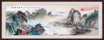 山水画水墨山水画 意境山水画