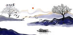中国画水墨画装饰画