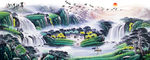 风景画国画山水画
