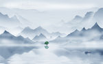 中式新山水爆款画 TIF分层