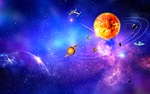 星空星系太阳系