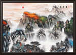 山水画 水墨山水画 意境山水画