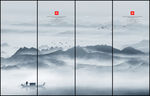 新中式山水画