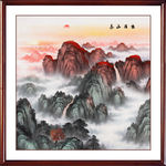 泰山日出泰山