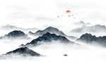 中式山水画