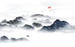 中式山水画