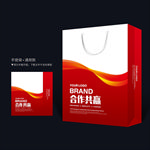 红色手提袋