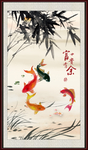 水墨鱼