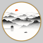 水墨山水