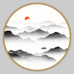 新中式山水