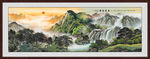 山水画水墨山水画 意境山水画