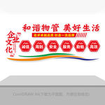 物管公司文化墙设计