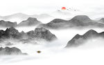 中式山水画