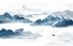中式山水画